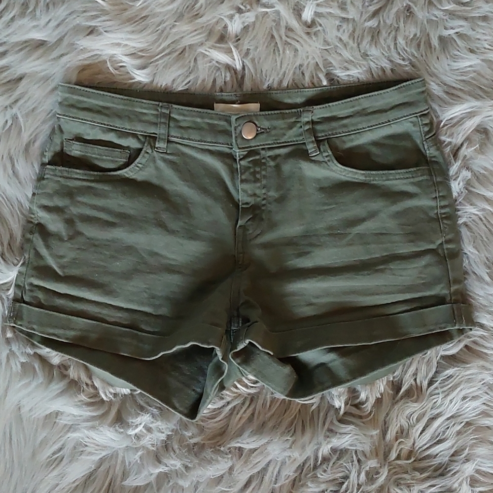 H&M Green Shorts